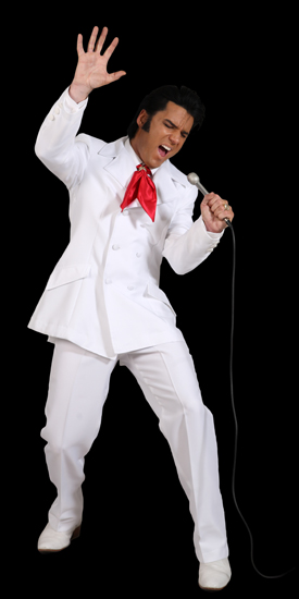 Pic of Chris Connor as Elvis in Elvis The Ultimate Performance